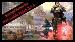 WOTLK  Kampf Schurke PVE Anfänger Guide Patch 335 German [upl. by Nauqas]