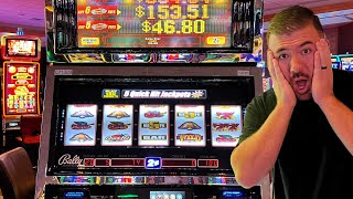 How Did This Happen 🤑🎰 Giant Quick Hit Slot Machine [upl. by Anilra]