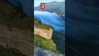 बादलों का झरना  cloud waterfall China [upl. by Ailati]