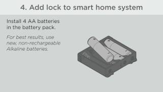 Kwikset SmartCode 910 Installation ZWave [upl. by Zolnay]