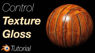 36 Blender Tutorial Adding PBR Textures And Adjusting Its Glossiness [upl. by Sezen]