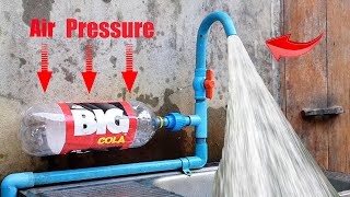 Amazing idea How to fix PVC pipe Low pressure water to Make strong pressure water Easy creative [upl. by Heriberto]