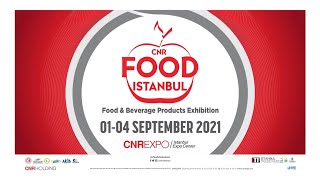 CNR Food İstanbul  Food and Beverage Products Food Processing Technologies Fair [upl. by Anrim]