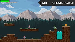 PyGame Scrolling Shooter Game Beginner Tutorial in Python  PART 1  Creating the Player [upl. by Lanita]