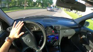 2001 MercedesBenz C220 CDI Elegance  POV Drive [upl. by Barkley]