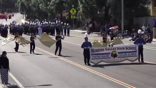 Moreno Valley HS  A Santa Cecilia March  2018 Riverside King Band Review [upl. by Lauretta]