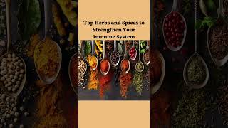 ImmuneBoosting Herbs and Spices Natures Health Guardians [upl. by Assenov356]