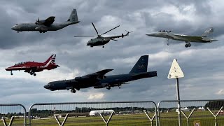 Compilation of RIAT 2024 arrivals [upl. by Flieger137]