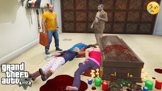 GTA 5  TREVOR KILLED MICHAELS FAMILY During The SCARY Ritual [upl. by Adella413]