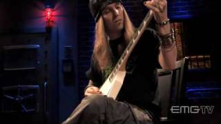 Alexi Laiho performs In Your Face Live at EMGtv [upl. by Haym707]