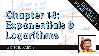 Exponentials amp Logarithms 8 • Using your calculator • P1 Ex14D • 🤖 [upl. by Kerred]