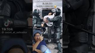 SOLDADOS ATACAN A PANDILLERO 😱elsalvador usa nayibbukele shorts shortvideo funny funnyvideo [upl. by Eart319]