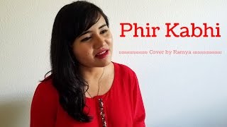 Phir Kabhi  Female Cover Version by Ramya Ramkumar  MS Dhoni  Arijit Singh [upl. by Yenahteb]