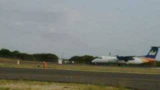 LIAT Emergency Landing in Antigua [upl. by Desiree]