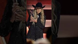 Lainey Wilson Wins Music Video of the Year at CMA Awards 2024 💕🥰 shorts [upl. by Anerev]