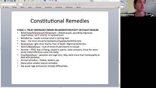 Intro to Homeopathy for PANDASPANS Weekend Day 2 [upl. by Danette]