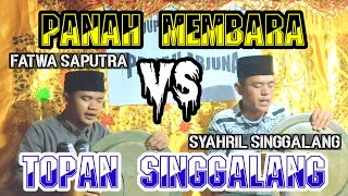 SALAWAT DULANG quotKOMPROMIquot PANAH MEMBARA VS TOPAN SINGGALANG [upl. by Alyekahs]