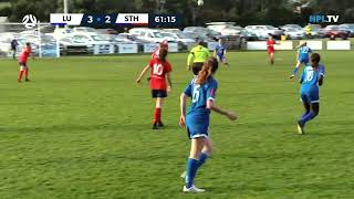 MyState Bank Womens Super League Round 9 Launceston United v South Hobart Match Highlights [upl. by Aibar986]