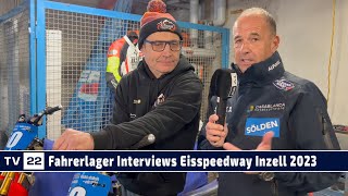 MOTOR TV22 FahrerlagerInterviews Eisspeedway WM in Inzell 2023 [upl. by Adnilre748]