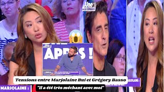 Tensions entre Marjolaine Bui et Grégory Basso  Des excuses en direct après des années de conflit [upl. by Garret]