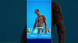 Travis Scott in Fortnite bekommen 😱 [upl. by Ahseekal]