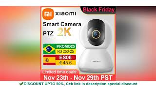 Original Xiaomi Smart Camera 2K 1296P HD 360 Angle Indoor Baby Security Monitor WIFI Night Webcam Vi [upl. by Huber249]