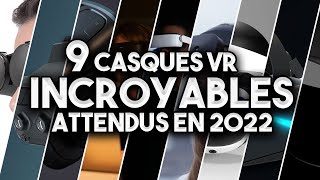 Les CASQUES VR les  ATTENDUS en 2022 [upl. by Ennaitak]