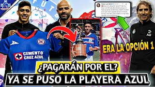 ¡YA SE PUSO LA PLAYERA MEDIOS LO QUIEREN VER DE AZUL  POR ESTA RAZÓN NO LLEGO ALMADA A CRUZ AZUL [upl. by Ardekal]