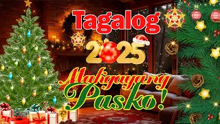 Tagalog Christmas Medley 2025🎄Paskong Pinoy Songs with Lyrics🎄Merry Christmas 2025Freddie Aguilar [upl. by Itsur474]