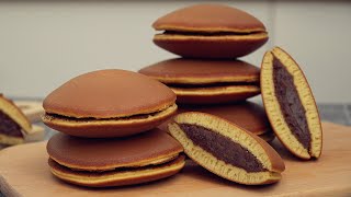 Dorayaki Recipe  Japanese Pancake Street Food [upl. by Ricker636]