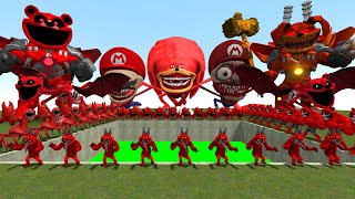 BIG HOLE TOXIC NEW SHIN SONIC KNUCKLES TAPES VS BOBBY BEARHUG SMILING CRITTERS POPPY in Garrys Mod [upl. by Nalym]