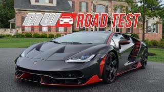 2017 Lamborghini Centenario  Road Test [upl. by Cello624]