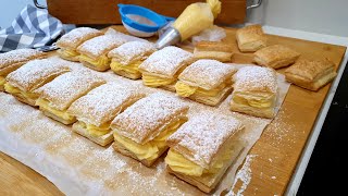 MIGUELITOS DE LA RODA ALBACETE con crema pastelera en 20 minutos [upl. by Ila]