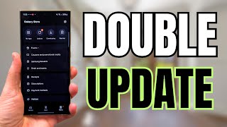 Samsung Double Update Brings Exciting New Features To Galaxy Smartphones [upl. by Eerrehc]