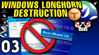 Vinesauce Joel  Windows Longhorn Destruction  Part 3 [upl. by Eudocia773]