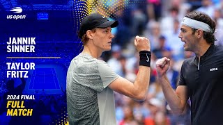 Jannik Sinner vs Taylor Fritz Full Match  Radio Commentary  2024 US Open Final [upl. by Harimas]