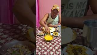 Dali mula khak bhajisorsoribamlahukan masor satni  food dise mukbang [upl. by Lodie]