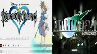 Kingdom Hearts 1 Forze del Male Final Fantasy 7 Version [upl. by Kerge740]