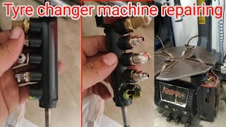 Tyre changer machine repairing [upl. by Igiul]