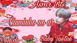 ASMR BTS ðŸ˜’ Ciuminho no ar ðŸ˜’ðŸ§¸ Baby Taetae ðŸ§¸ [upl. by Ylaek]