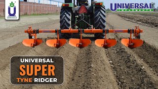 Universal Super Tyne Ridger  Universal Implements [upl. by Vilberg287]