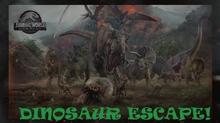 DINOSAUR ESCAPEDE MATTEL ACTION [upl. by Ettolrahc]