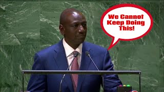 President Rutos Explosive Speech at the UN President of Kenya Dr William Ruto [upl. by Ratcliffe]