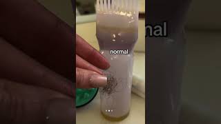 Achtet darauf wie viel Haare ihr verliert hair haare haircare haarpflege hairloss hairstyle [upl. by Akemyt]