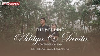 WEDDING ADITYA amp DEVITA SABTU 09 NOVEMBER 2024 [upl. by Eneleahs200]