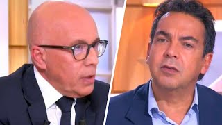 Échange tendu entre Éric Ciotti et Patrick Cohen dans C à vous  le débat avec Cyril Hanouna [upl. by Brita385]