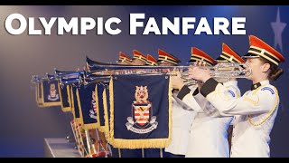 Olympic Fanfare performed by The US Army Herald Trumpets [upl. by Judie818]