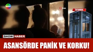 Metro asansöründe mahsur kaldılar [upl. by Eitsud]