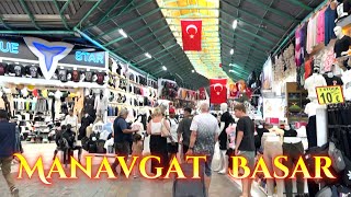 Der Montags Basar in Manavgat SIDE Türkei 2024 Antalya manavgat bazaar sideturkey [upl. by Aniratak]