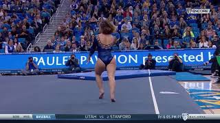 Katelyn Ohashi 2019 Floor vs Stanford 9950 [upl. by Nnaytsirk]